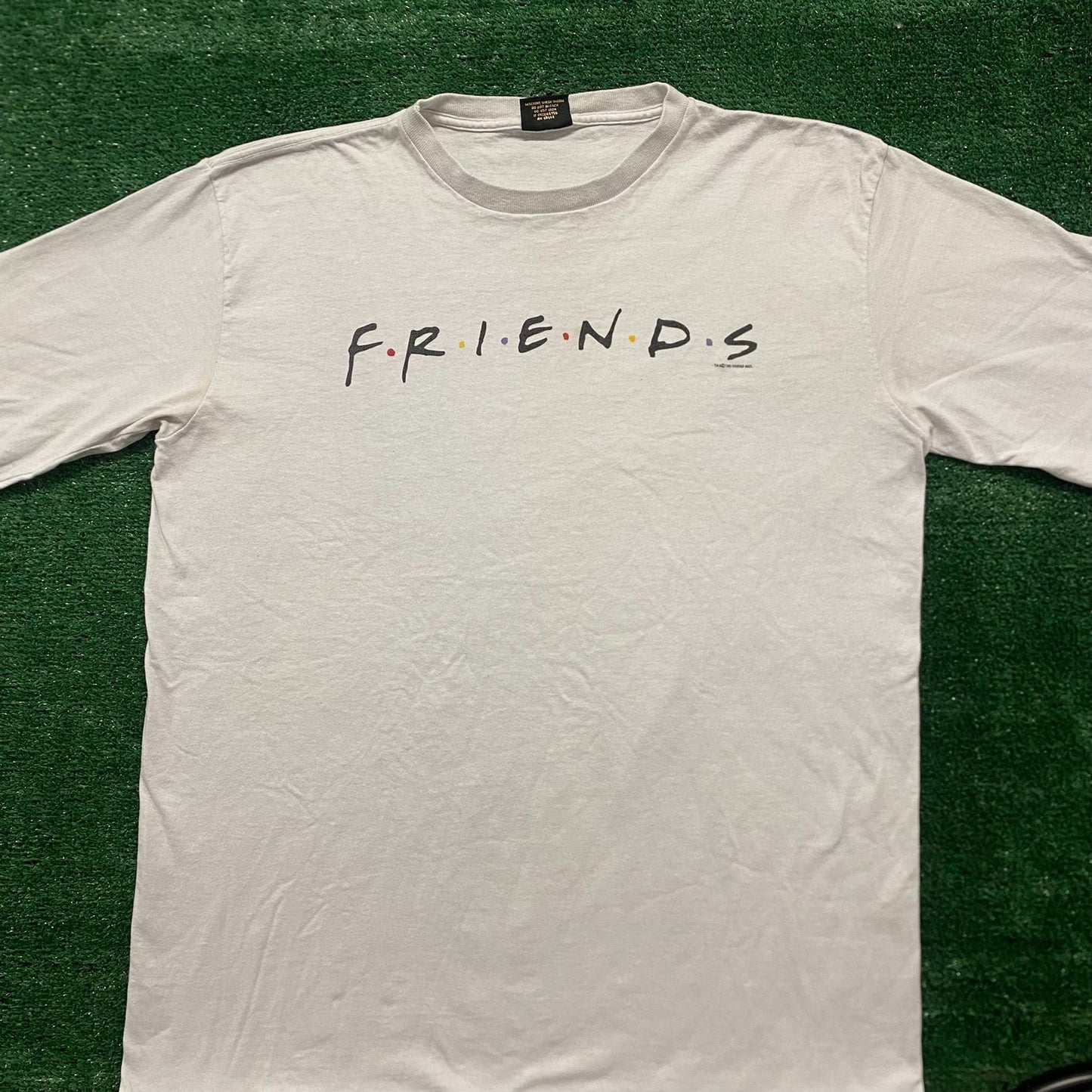 Vintage 90s Friends Logo Essential Single Stitch Sitcom Tee