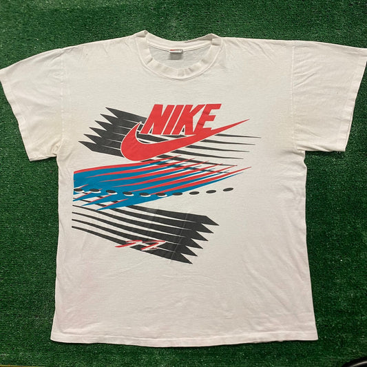 Vintage 90s Nike Swoosh Logo Single Stitch Essential T-Shirt