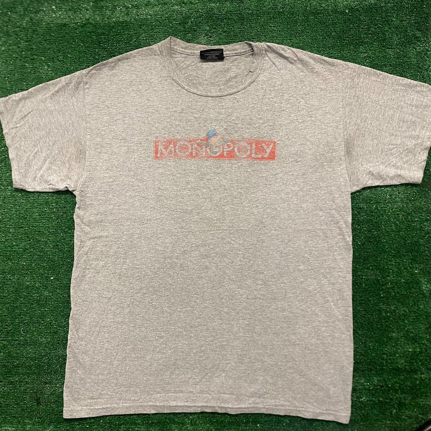 Vintage Y2K Monopoly Board Game Box Logo Essential Tee