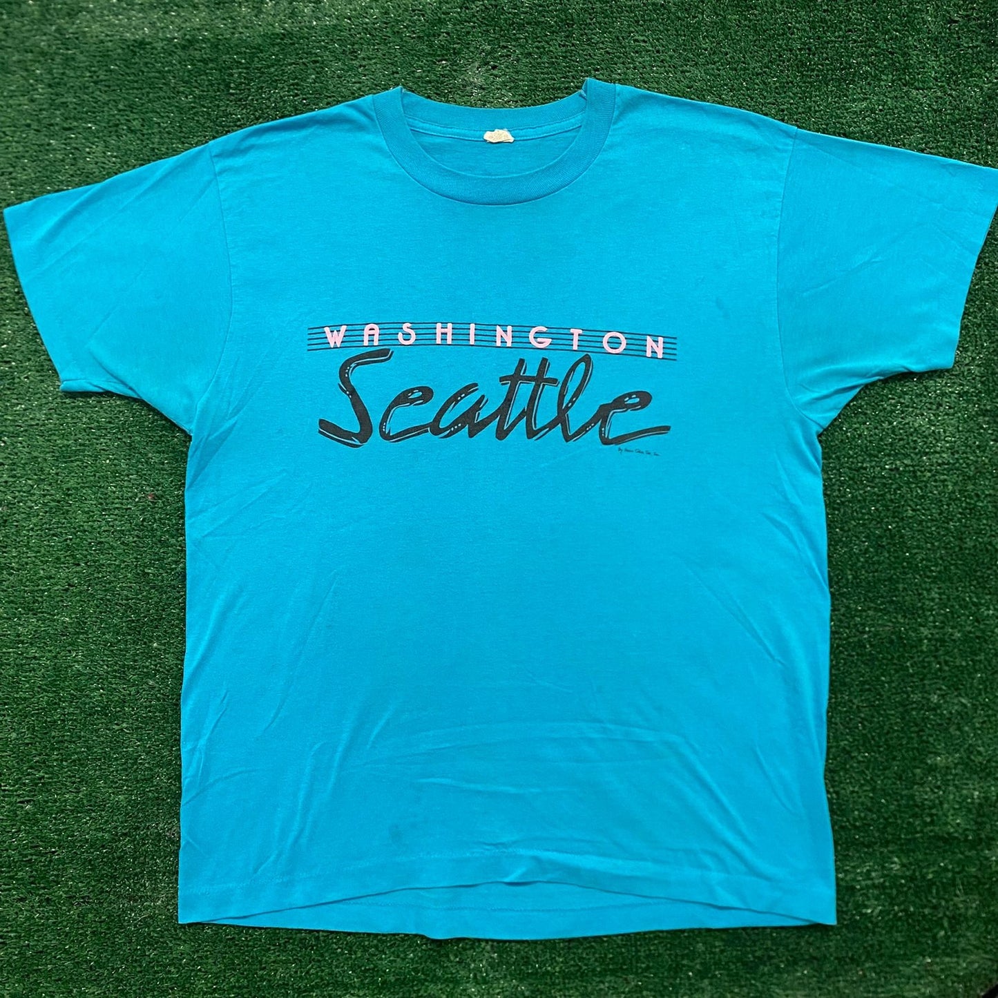Vintage 90s Seattle Washington Single Stitch T-Shirt