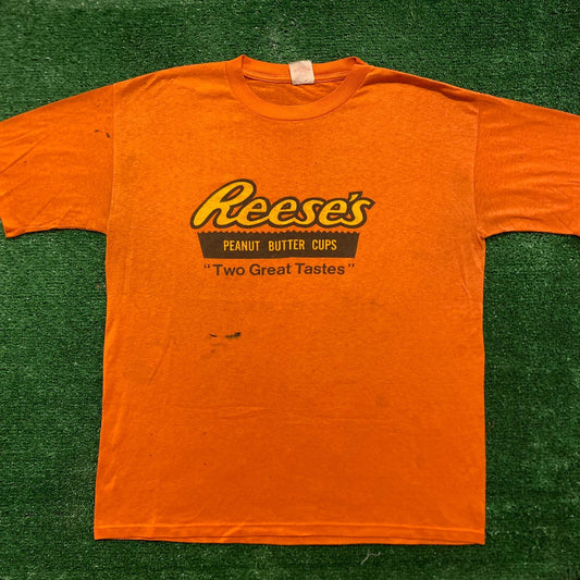 Reese's Peanut Butter Vintage 80s Candy Junk Food T-Shirt