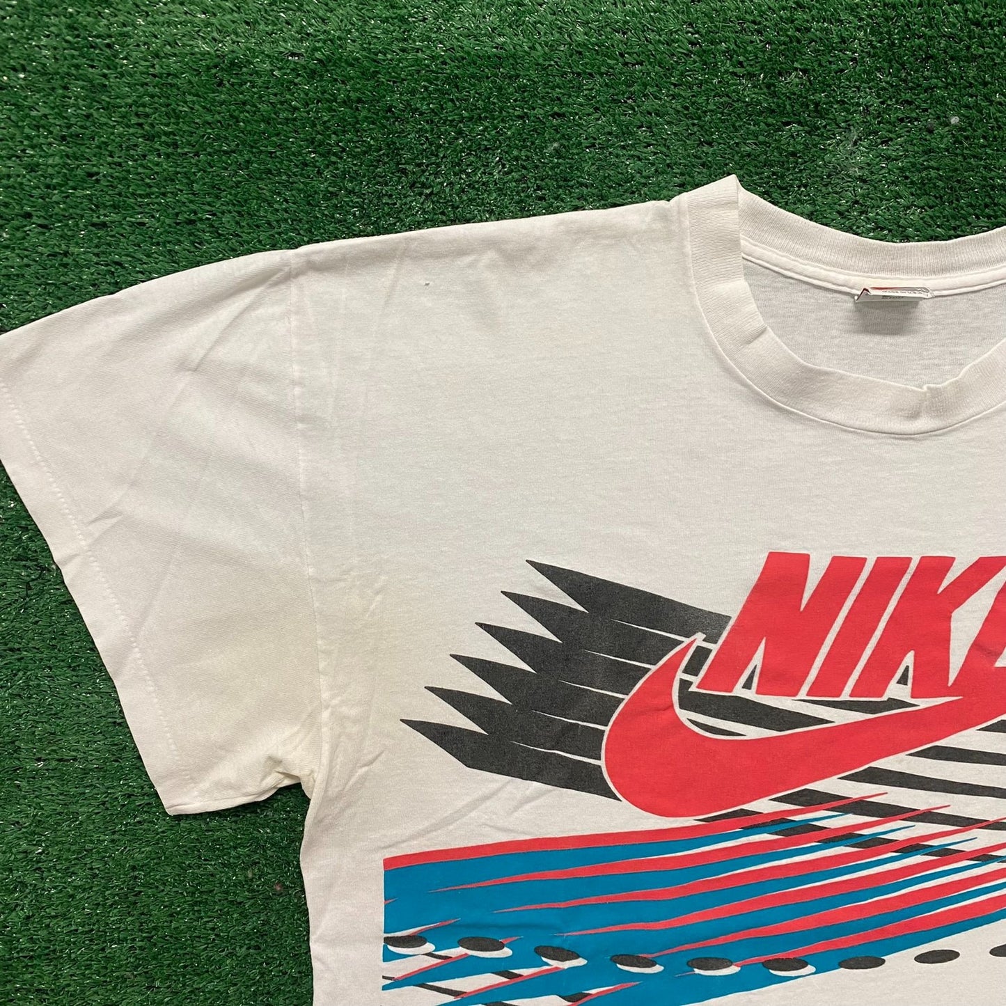 Vintage 90s Nike Center Swoosh Shirt Single Stitch Logo Tee