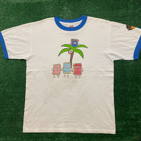 Vintage Y2K Essential Pop Tarts Beach Snack Food T-Shirt