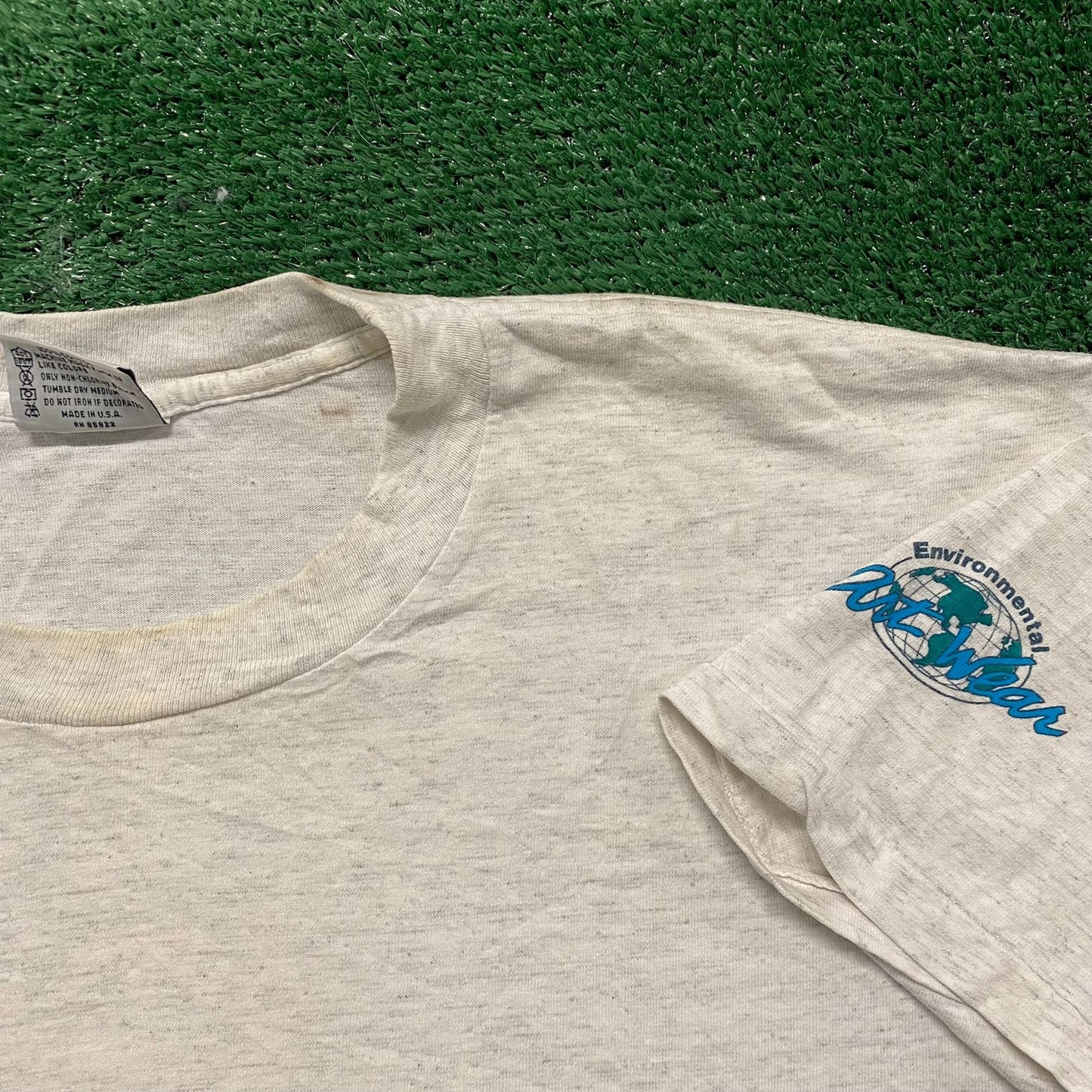 Vintage 90s Aquatic Animals Nature Fish Single Stitch Tee