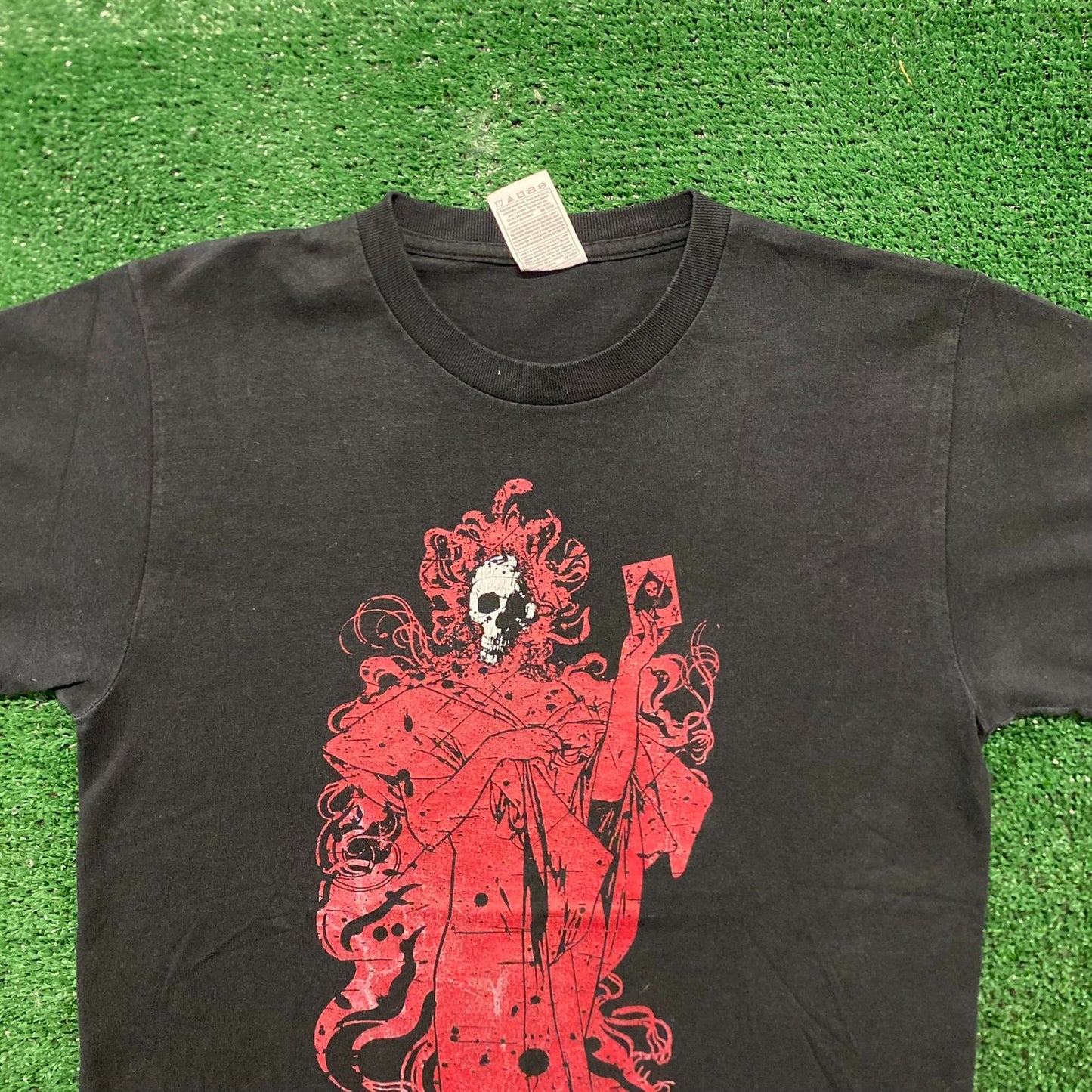 Death Grim Reaper Skull Vintage Goth Punk Emo T-Shirt