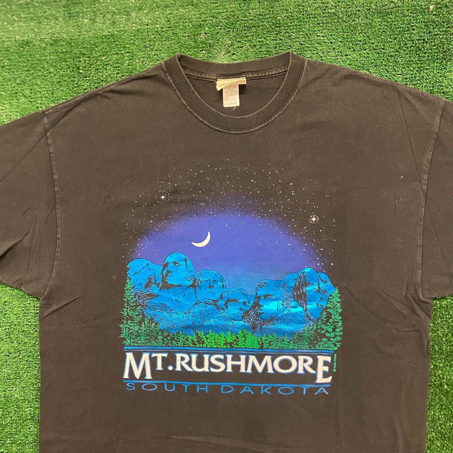 Mount Rushmore South Dakota Vintage 90s Western T-Shirt
