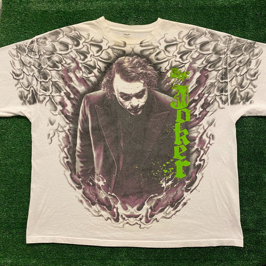 Vintage Y2K Essential DC Comics Batman The Joker Movie T-Shirt