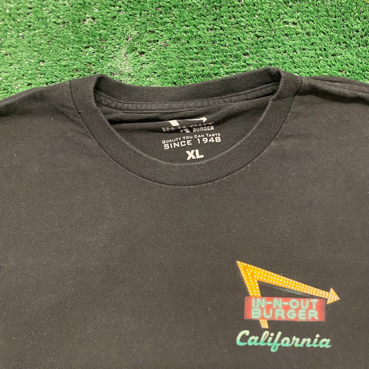 In N Out Burger California Vintage Fast Food T-Shirt