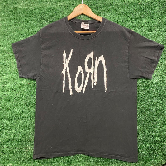 Vintage Y2K Old Skool Korn Fan Nu Metal Band T-Shirt