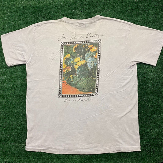 Vintage 90s Essential Nature Painting Single Stitch T-Shirt