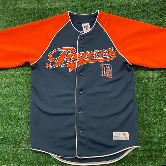 Vintage Y2K Detroit Tigers Essential Baseball Jersey