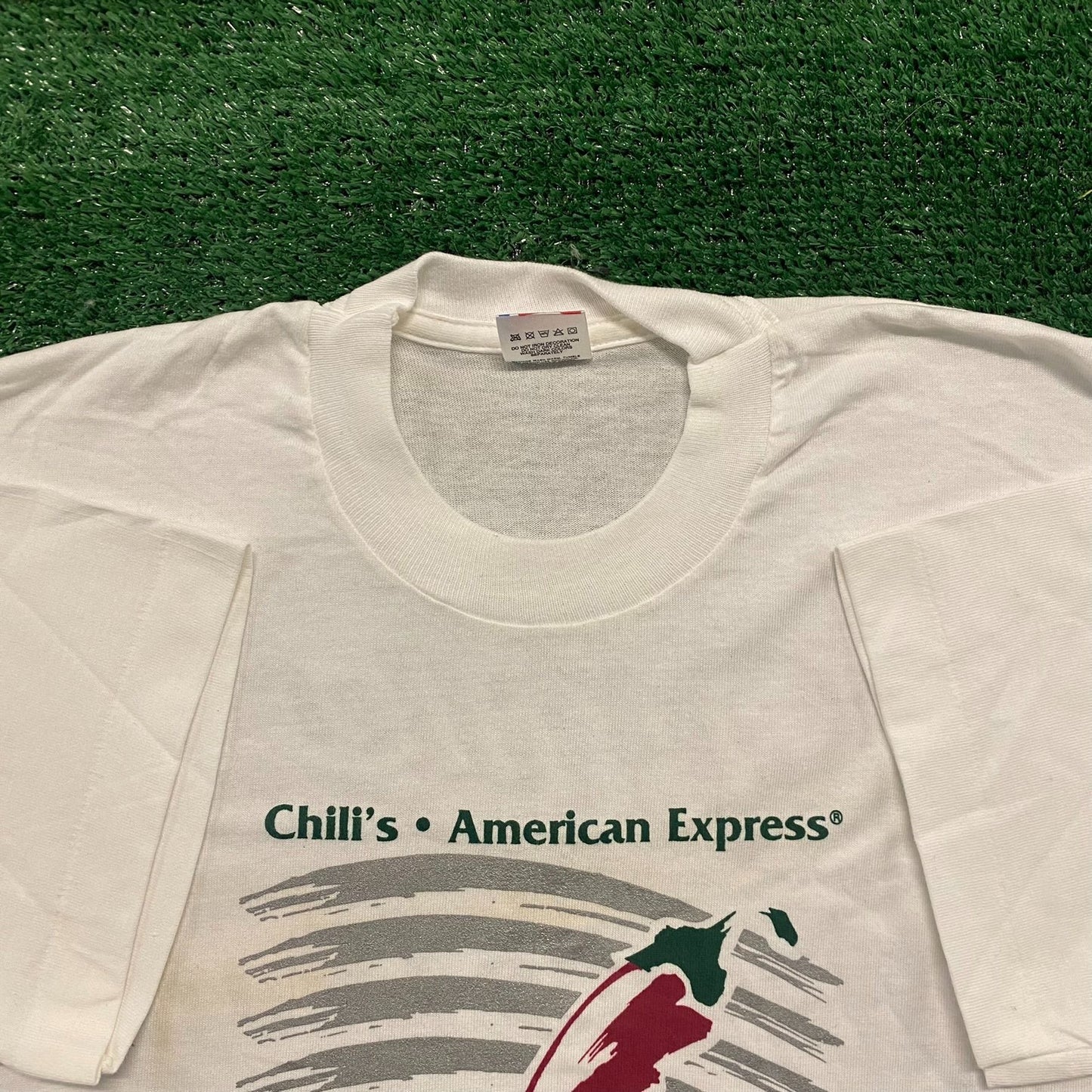Charity Chili Pepper Run 1994 Vintage 90s Running T-Shirt