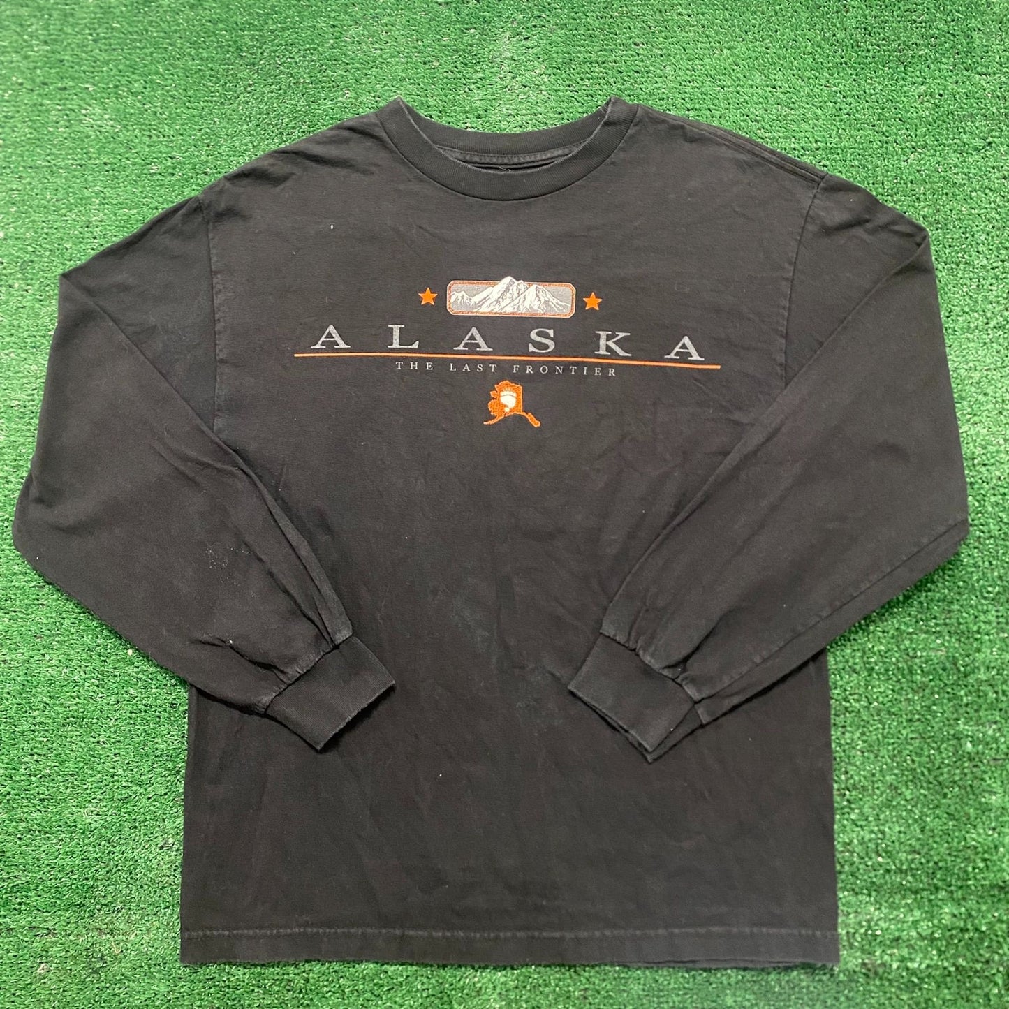 Vintage Y2K Alaska Faded Essential Tourist Souvenir Tee