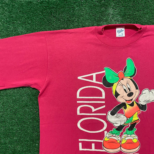 Vintage 80s Minnie Mouse Essential Single Stitch Cartoon Tee