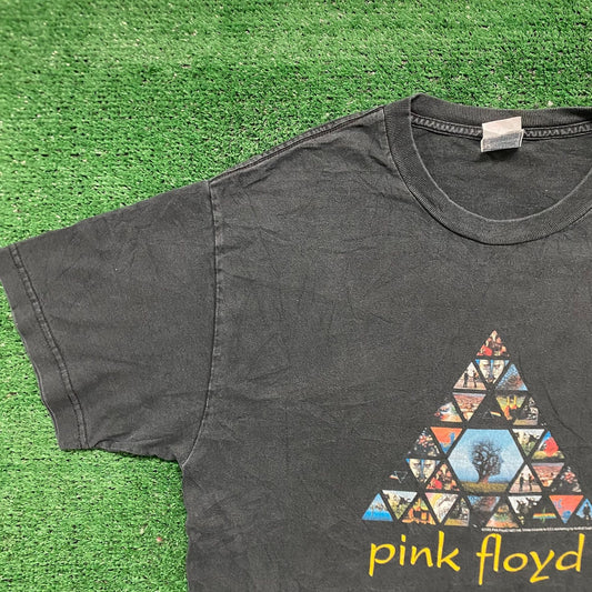 Vintage Y2K Pink Floyd Rock Band Sun Faded Punk Grunge Tee