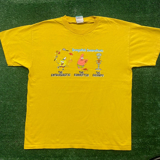 Vintage Y2K SpongeBob Essential Nickelodeon Cartoon Tee