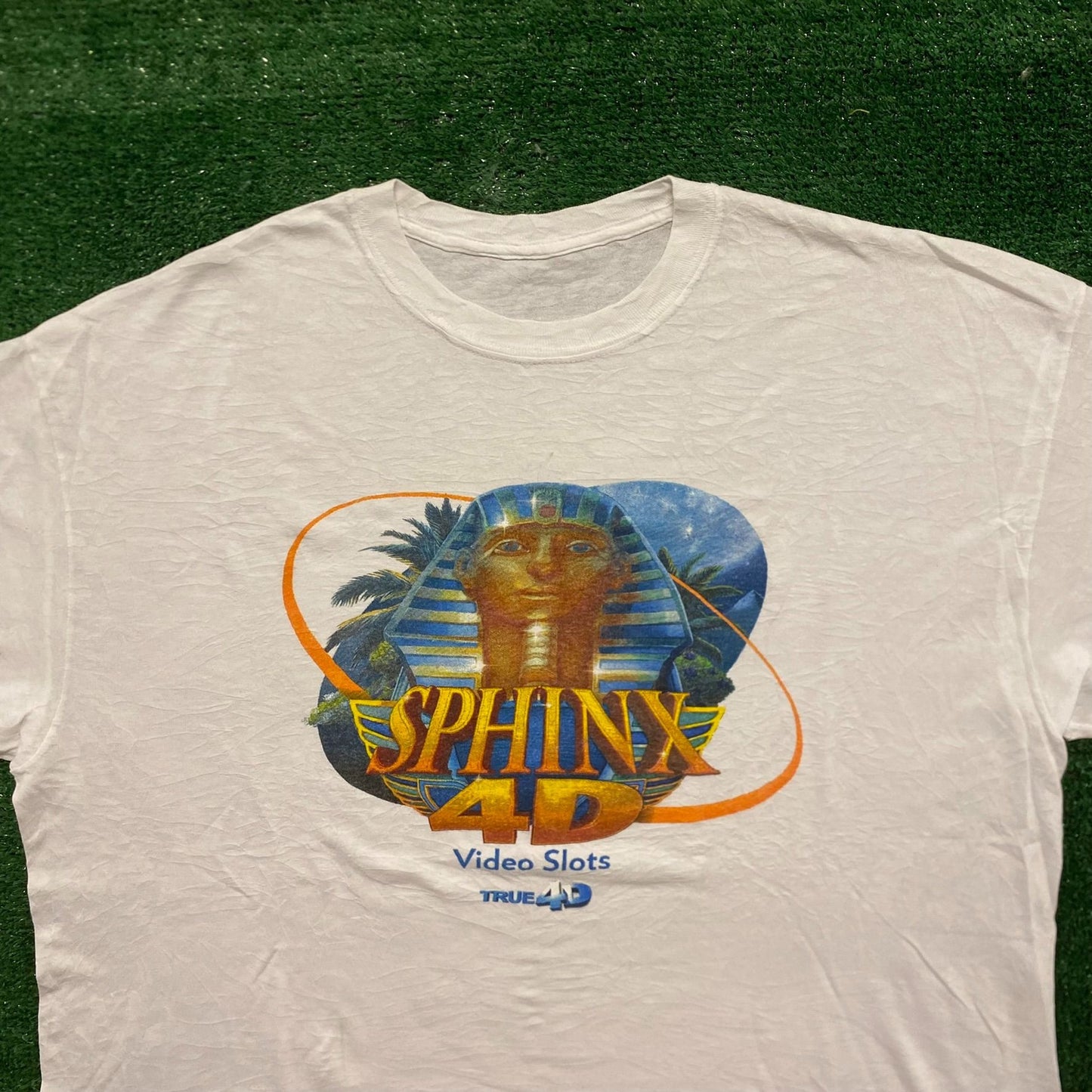 Sphinx 4D Video Slots Vintage Casino Gambling T-Shirt