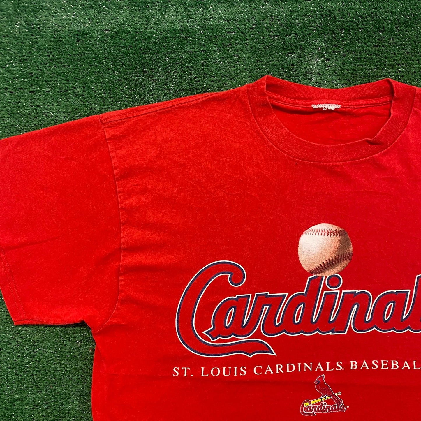 Vintage Y2K St. Louis Cardinals MLB Baseball Logo Sports Tee