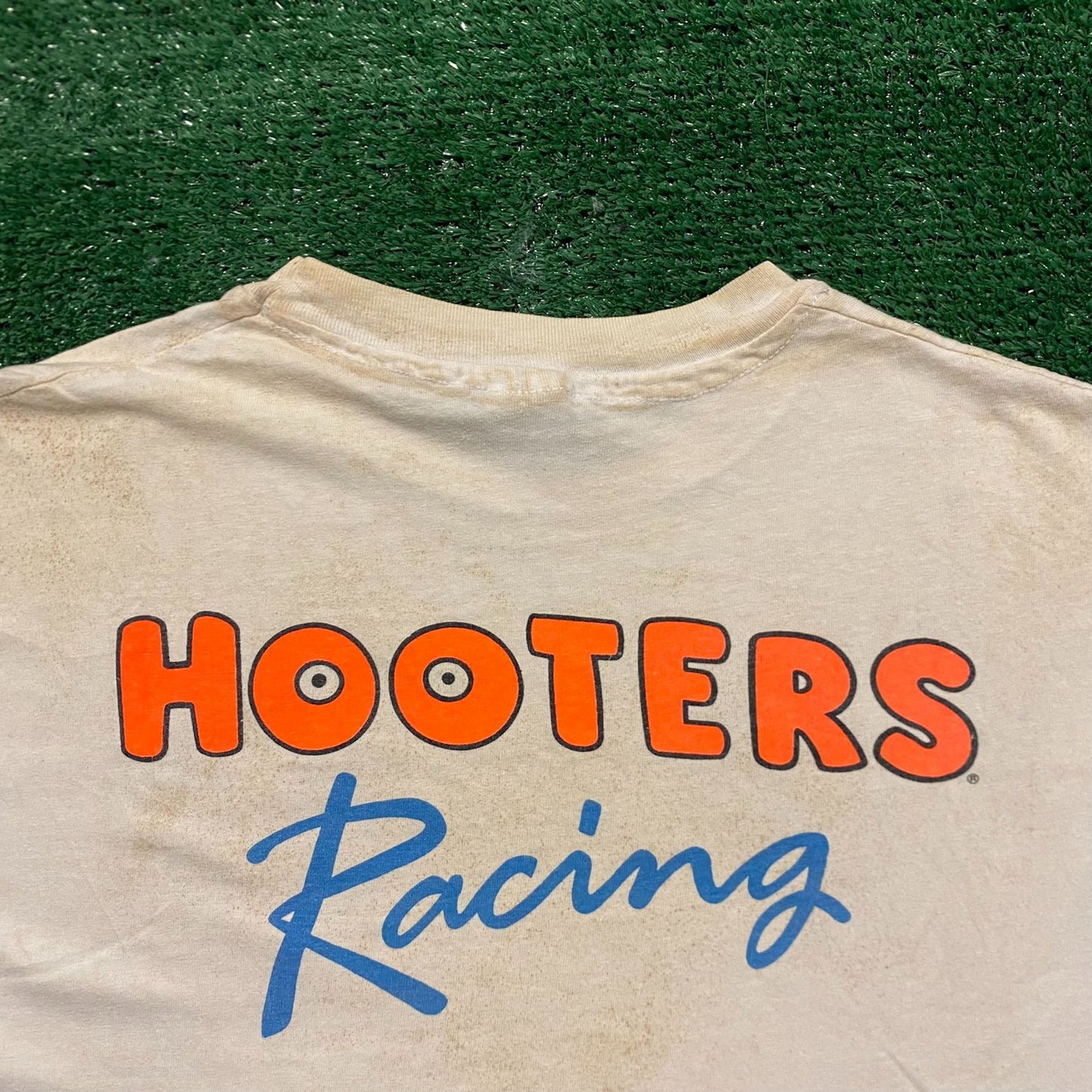 Alan Kulwicki Hooters Racing Vintage 90s NASCAR T-Shirt