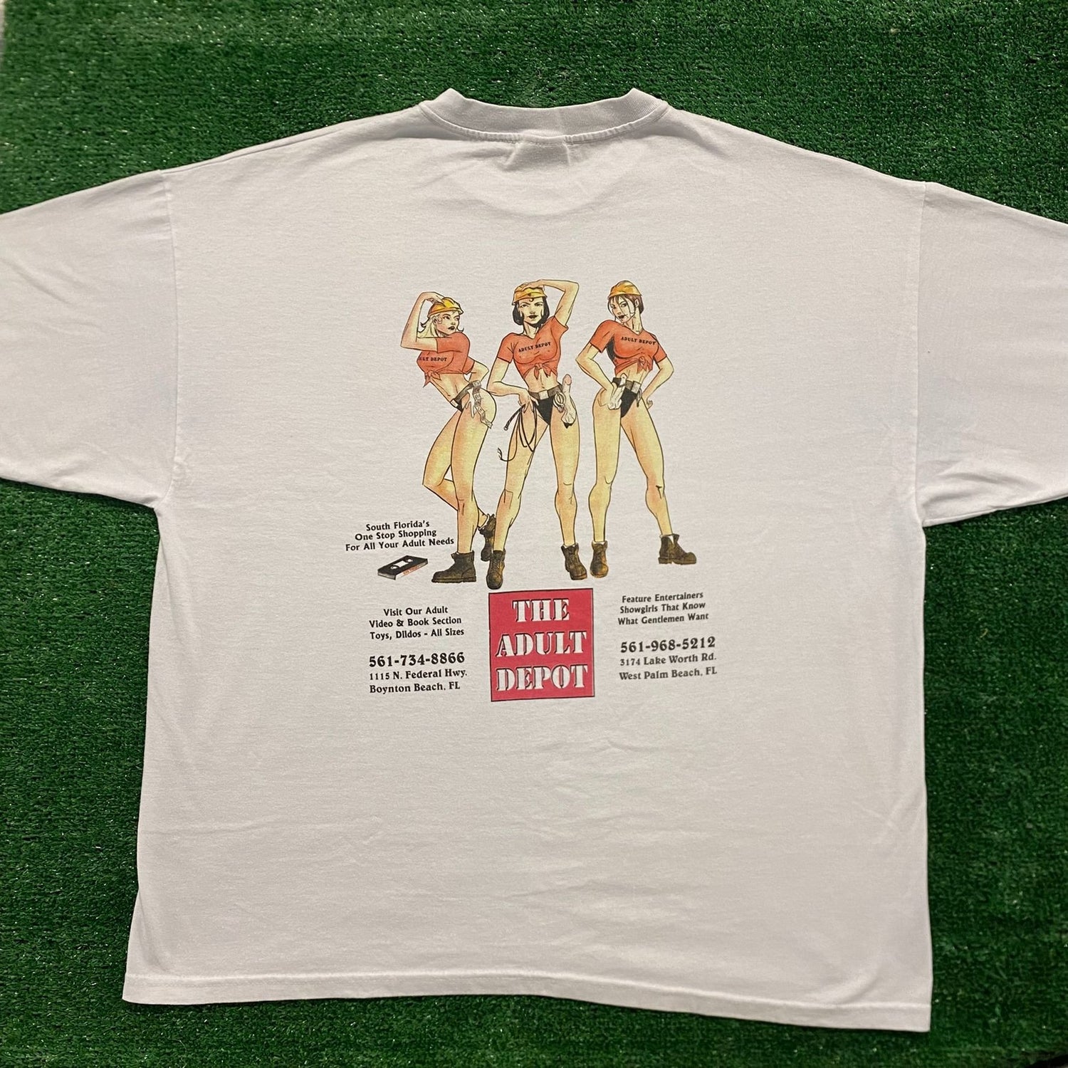 XXX Adult Sex Toys Vintage 90s Vulgar T-Shirt Agent Thrift XXX Adult Sex Toys Vintage 90s Vulgar T-Shirt Agent Thrift