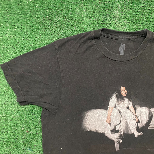 Essential Billie Eilish Album Art Goth Emo Band T-Shirt
