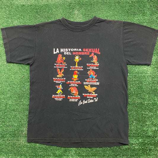 Vintage Y2K Essential Sex Humor Funny Spanish T-Shirt