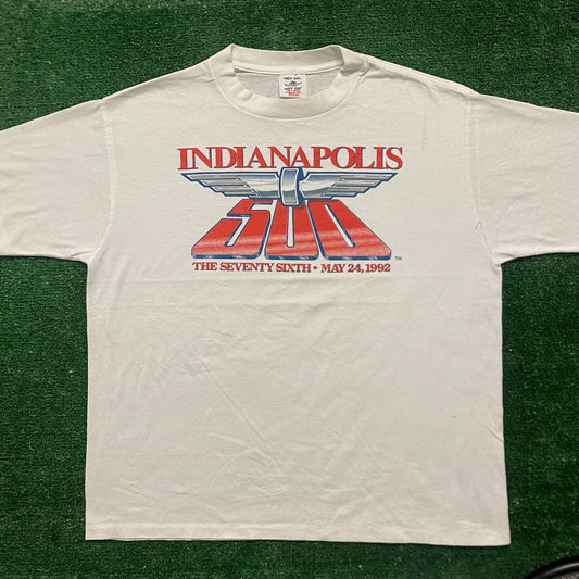 Vintage 90s Indianapolis 500 Indy Racing Single Stitch Tee