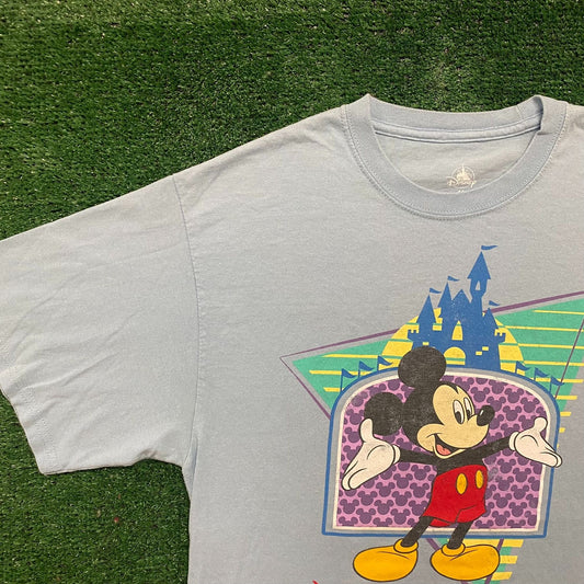 Vintage Y2K Walt Disney World Mickey Essential Tourist Tee