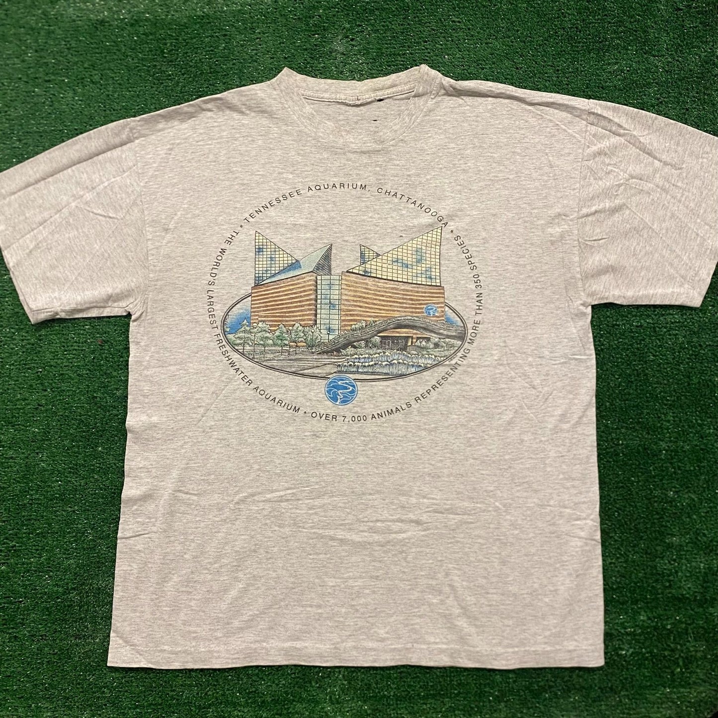 Vintage 90s Tennessee Aquarium Single Stitch T-Shirt