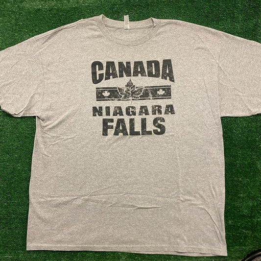 Vintage Y2K Essential Canada Niagara Falls Tourist T-Shirt