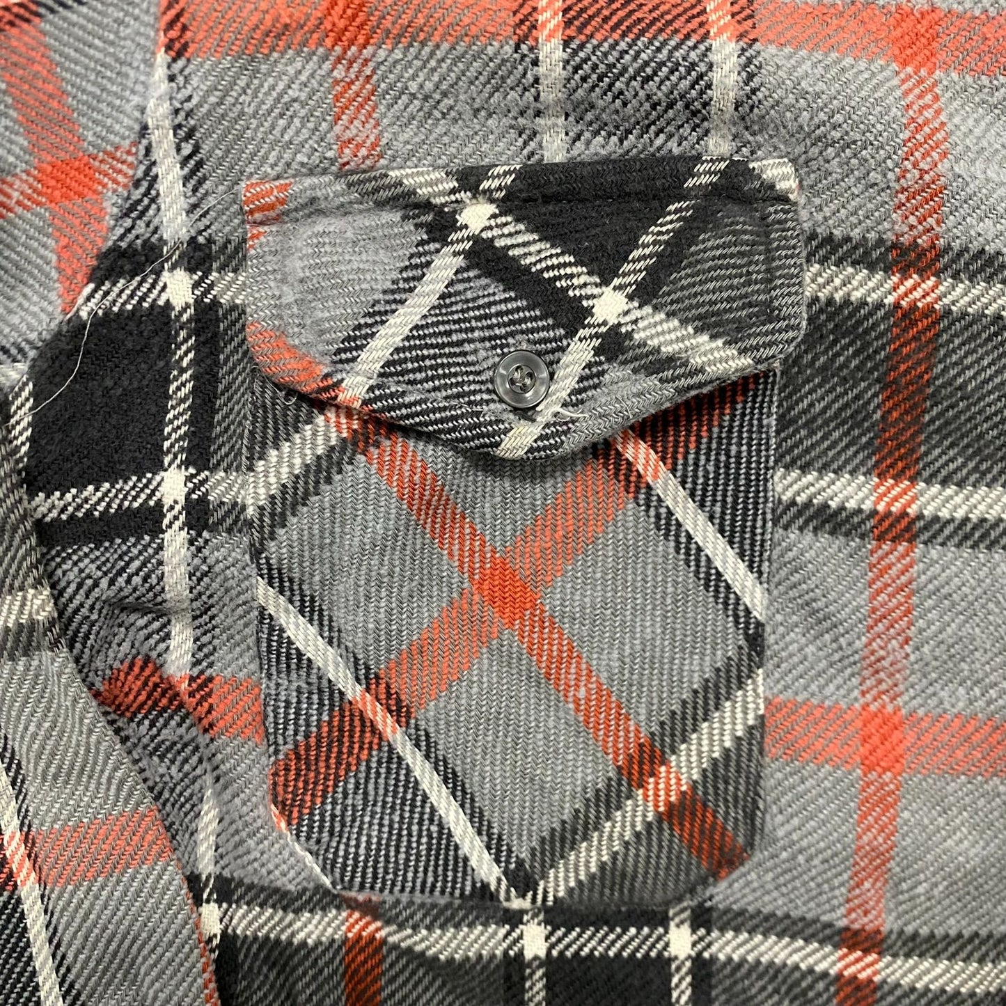 Vintage 90s Alaskan Plaid Flannel Essential Button Up Shirt