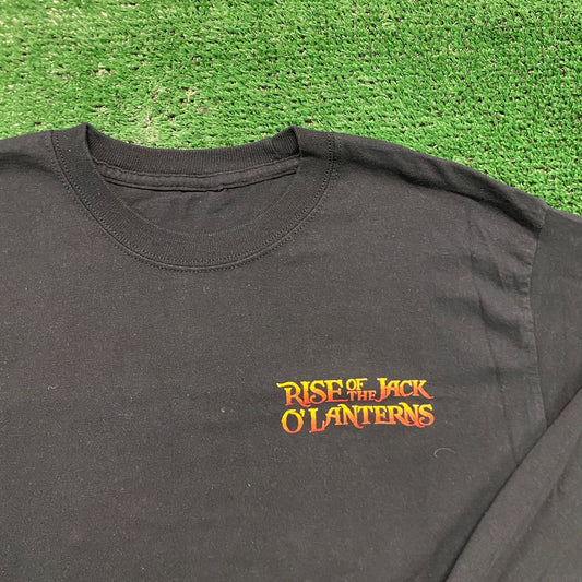 Halloween Pumpkins Vintage Horror Movie T-Shirt