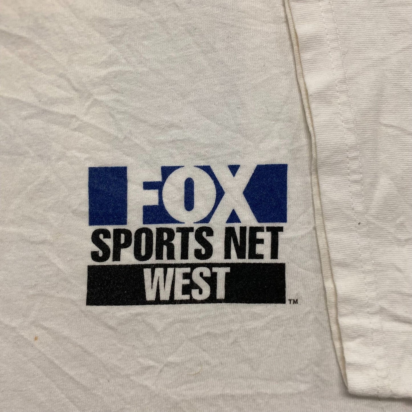 Vintage 90s FOX Sports Los Angeles TV Logo Television Tee