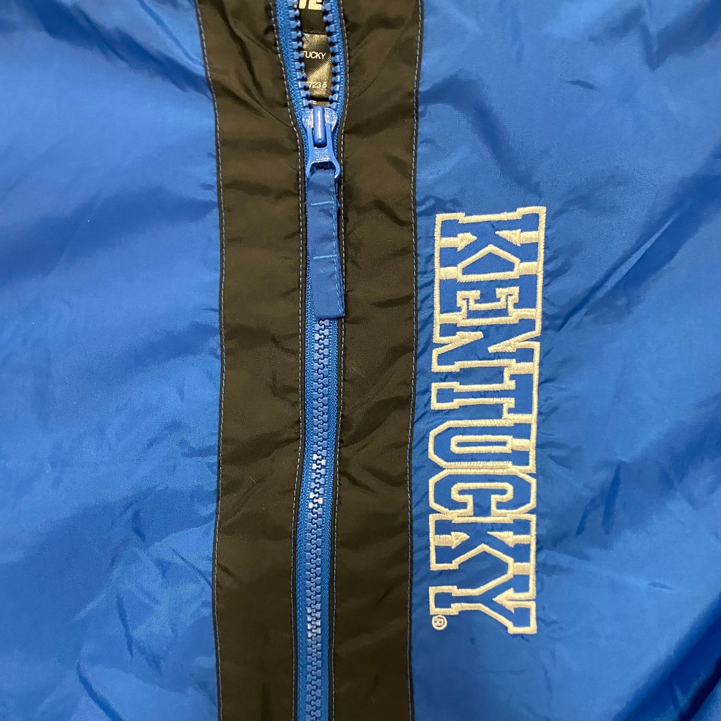 Vintage Y2K Starter Kentucky College Zip Windbreaker Jacket