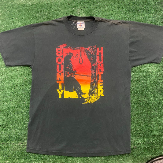 Vintage Bounty Hunter Essential Sun Faded Rock Band Tee