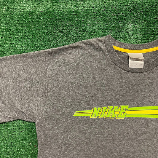 Vintage Y2K Nike Spell Out Logo Essential Athletic Tee