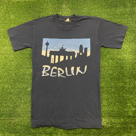 Vintage 80s Berlin Germany Single Stitch Tourist T-Shirt