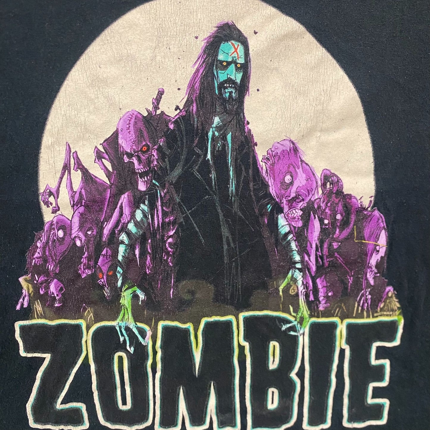 Vintage Y2K Rob Zombie Essential Rock Heavy Metal Band Tee