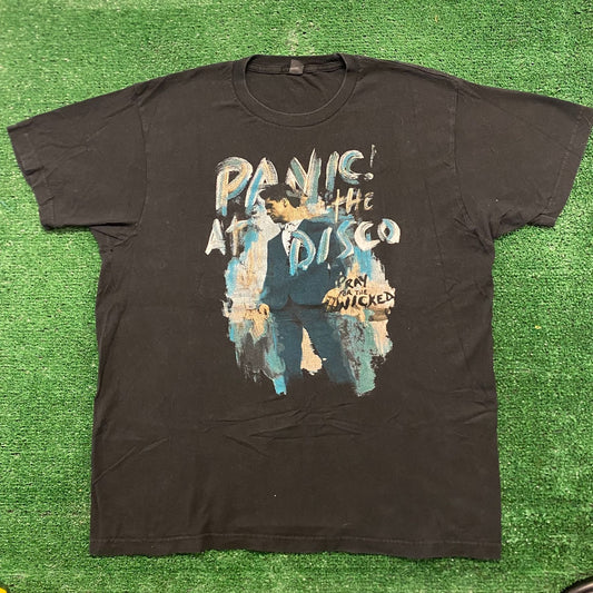 Panic! At The Disco Vintage Punk Emo Band T-Shirt