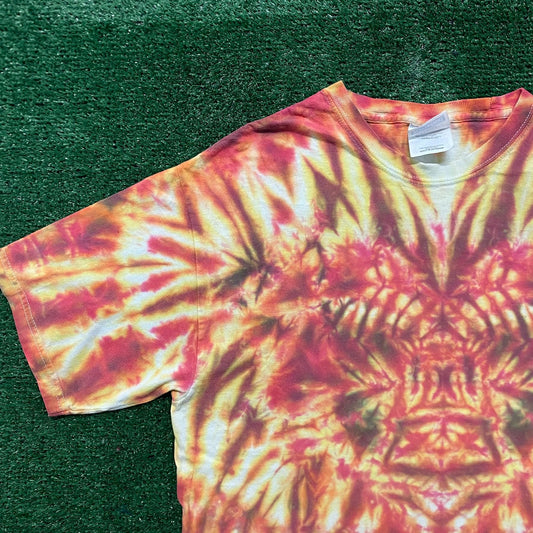 Vintage 90s Essential Hippie Psychedelic Tie Dye T-Shirt