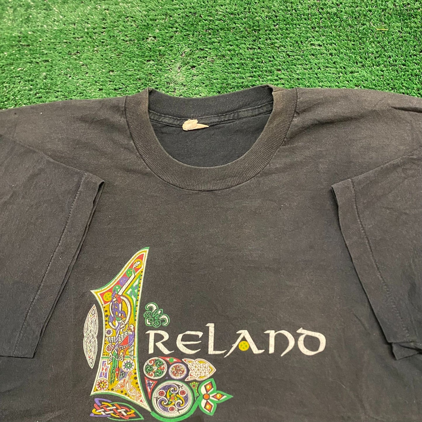 Ireland Celtic Irish Vintage 90s Single Stitch T-Shirt
