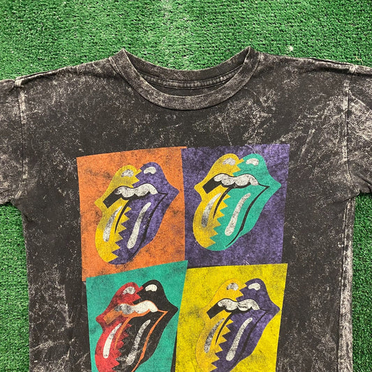 Rolling Stones Lips Pop Art Rock Band T-Shirt