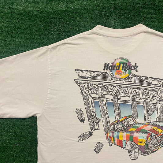 Vintage Y2K Hard Rock Berlin Essential Punk Tourist T-Shirt