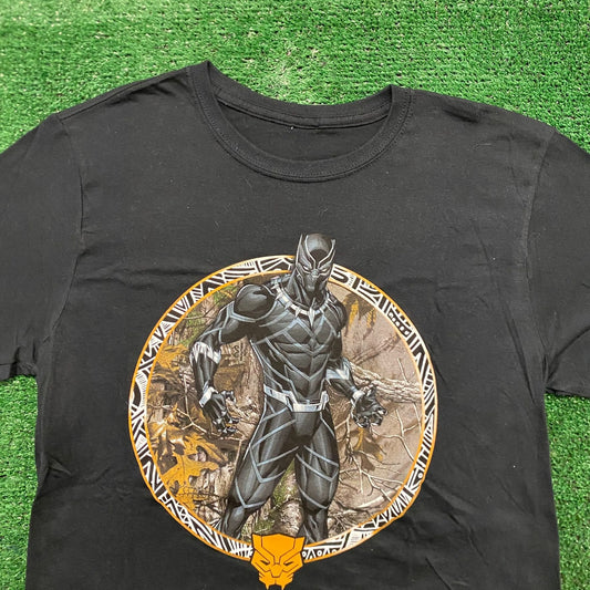 Black Panther Camo Vintage Marvel Movie T-Shirt