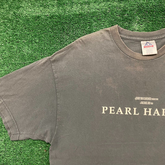 Vintage Y2K Pearl Harbor Movie Essential Sun Faded T-Shirt