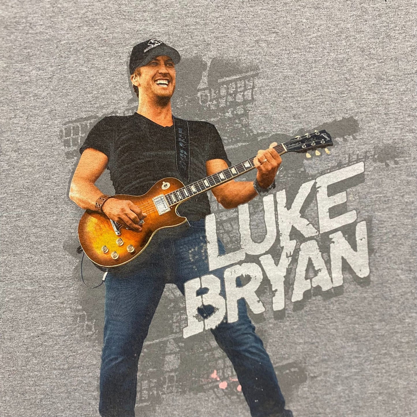 Vintage Y2K Luke Bryan Country Music Band T-Shirt