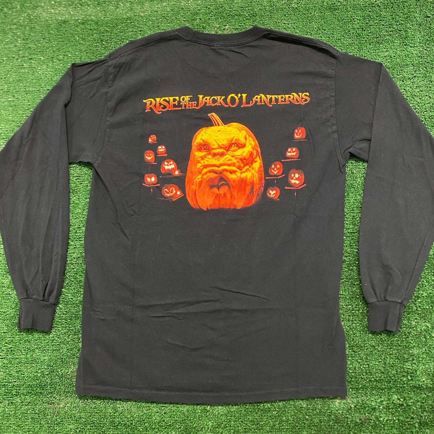 Halloween Pumpkins Vintage Horror Movie T-Shirt