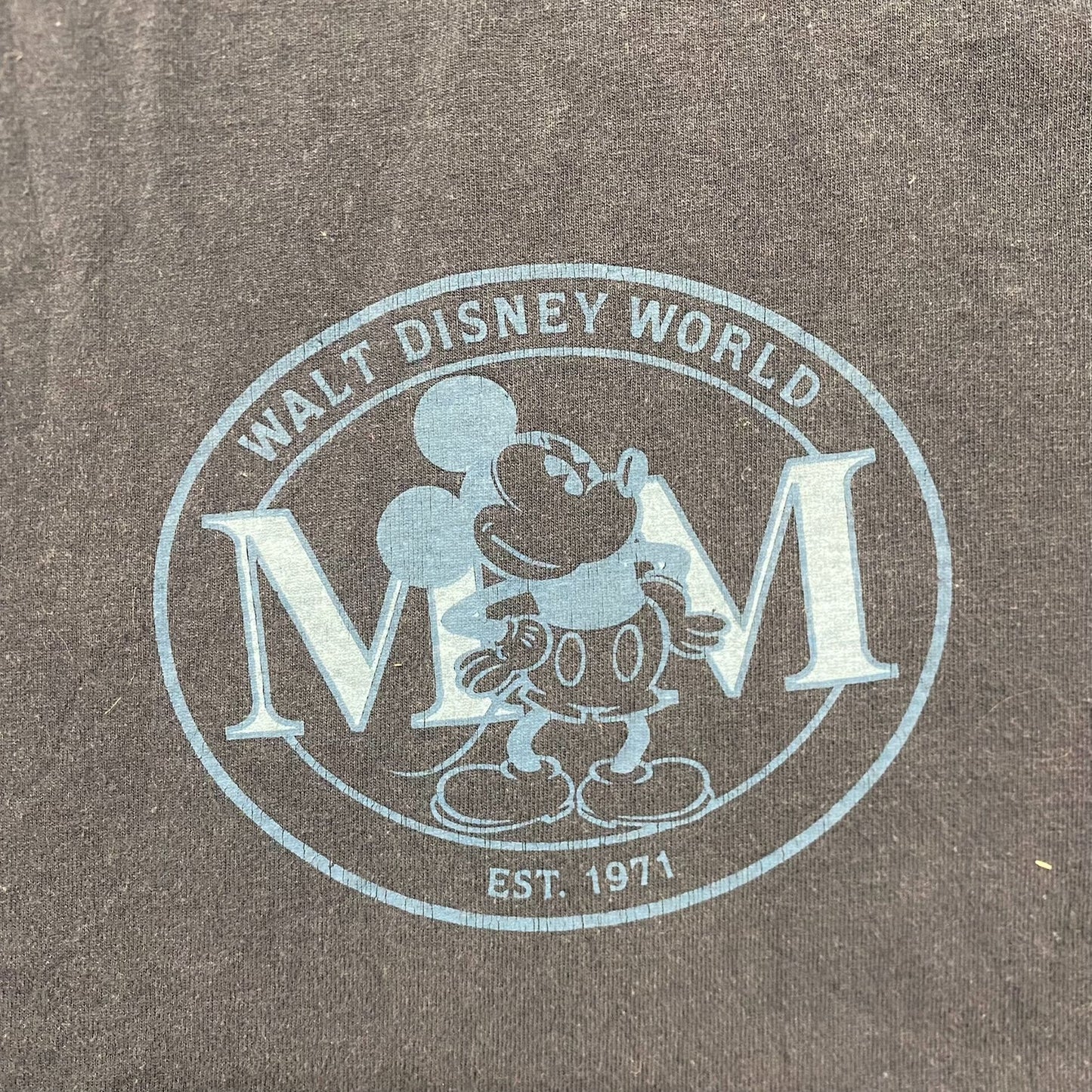 Vintage Y2K Mickey Mouse Sun Faded Essential Disney Tank