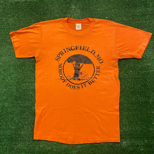 Vintage 70s 80s Essential Springfield Missouri Single Stitch T-Shirt
