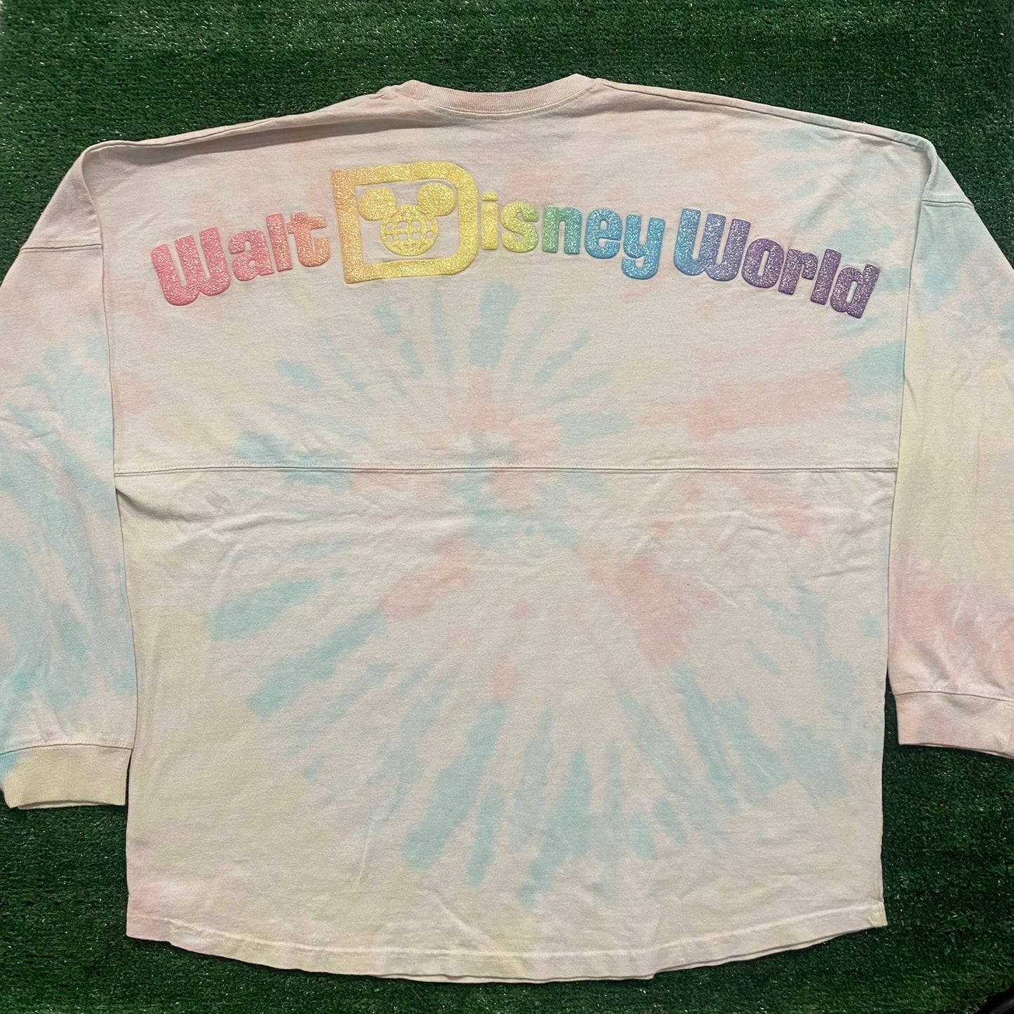 Vintage Y2K Walt Disney World Spirit Jersey Pastel Tie Dye